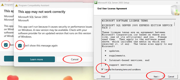 Quá trình cài đặt SQL Server bắt đầu
